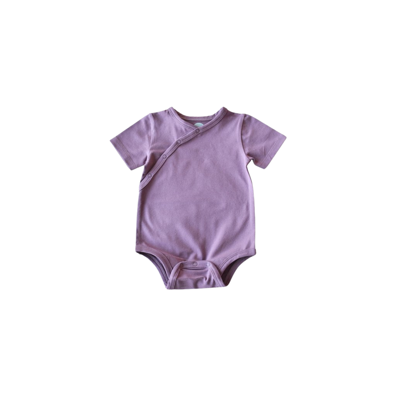 Shoulder Snap Onesie - Grapeade