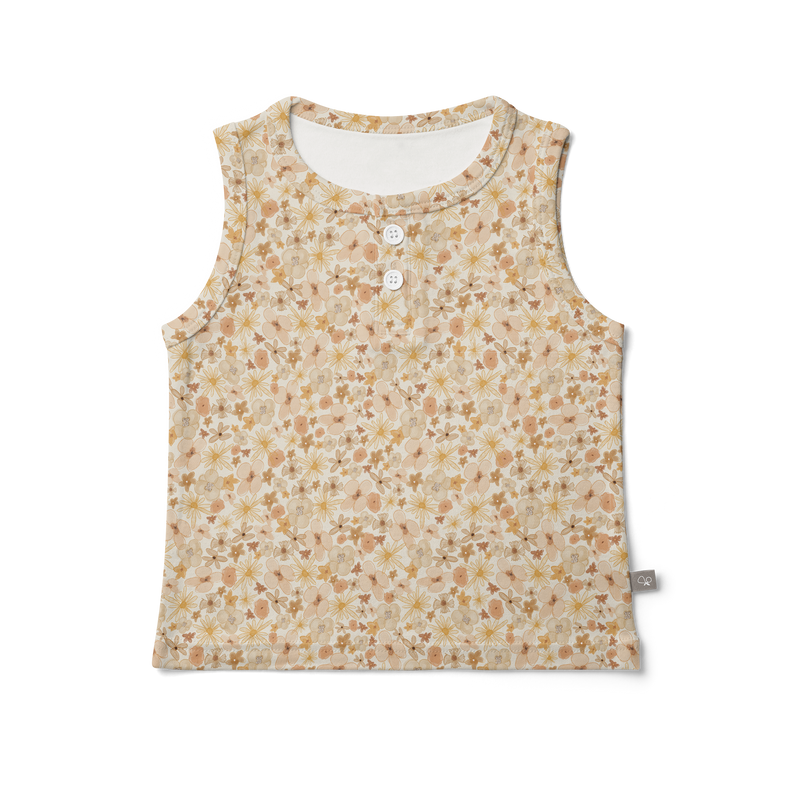 WILDFLOWERS | Bamboo Organic Cotton Tank Top