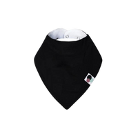 Premium Bandana Bib | BLACK SOLID