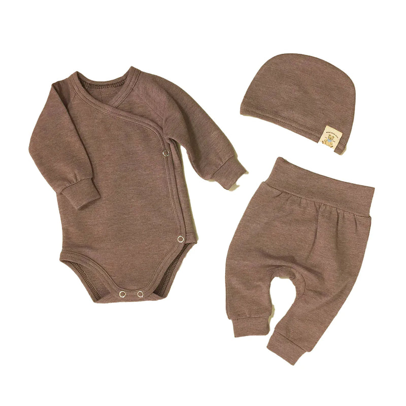 Bamboo Layette Set | SEQUOIA BARK