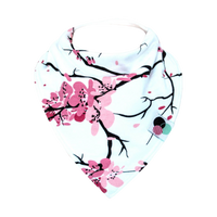 Premium Bandana Bib | CHERRY BLOSSOMS