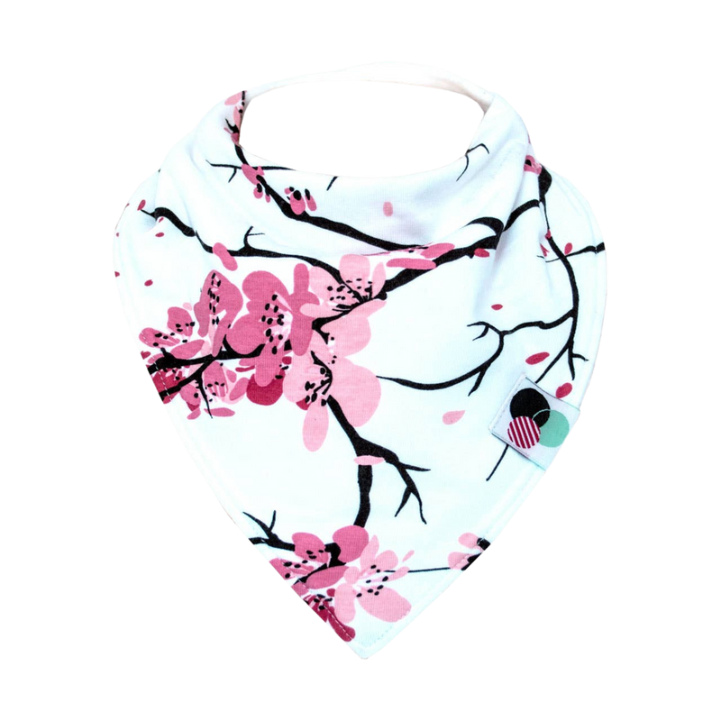 Premium Bandana Bib | CHERRY BLOSSOMS