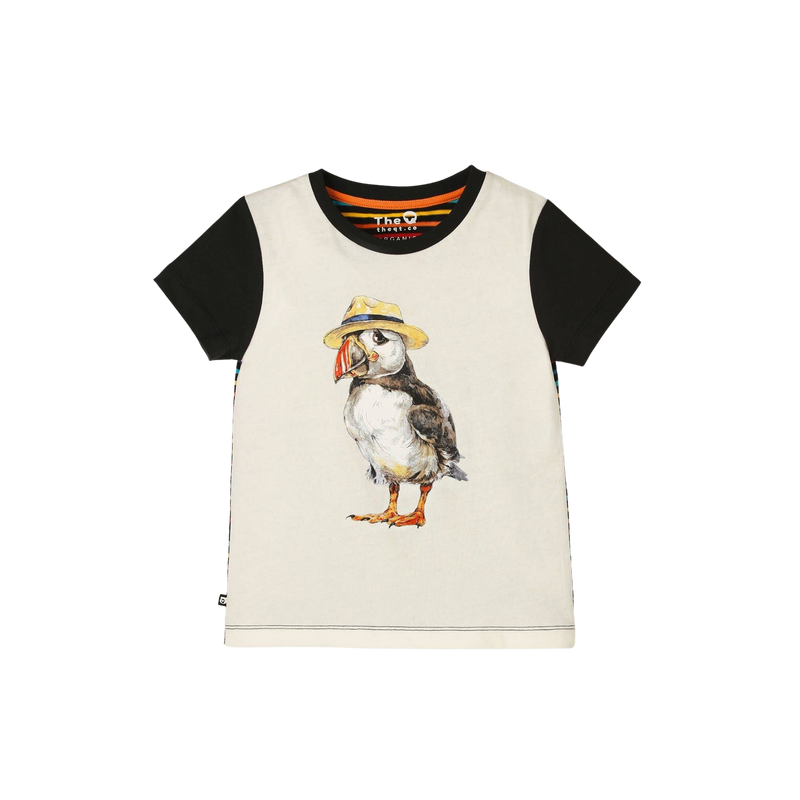 The QT - PANAMA PUFFIN | Organic Classic Tee