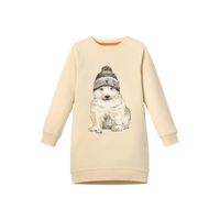 The QT - BEANIE BEAR | Organic LS Sweater Dress